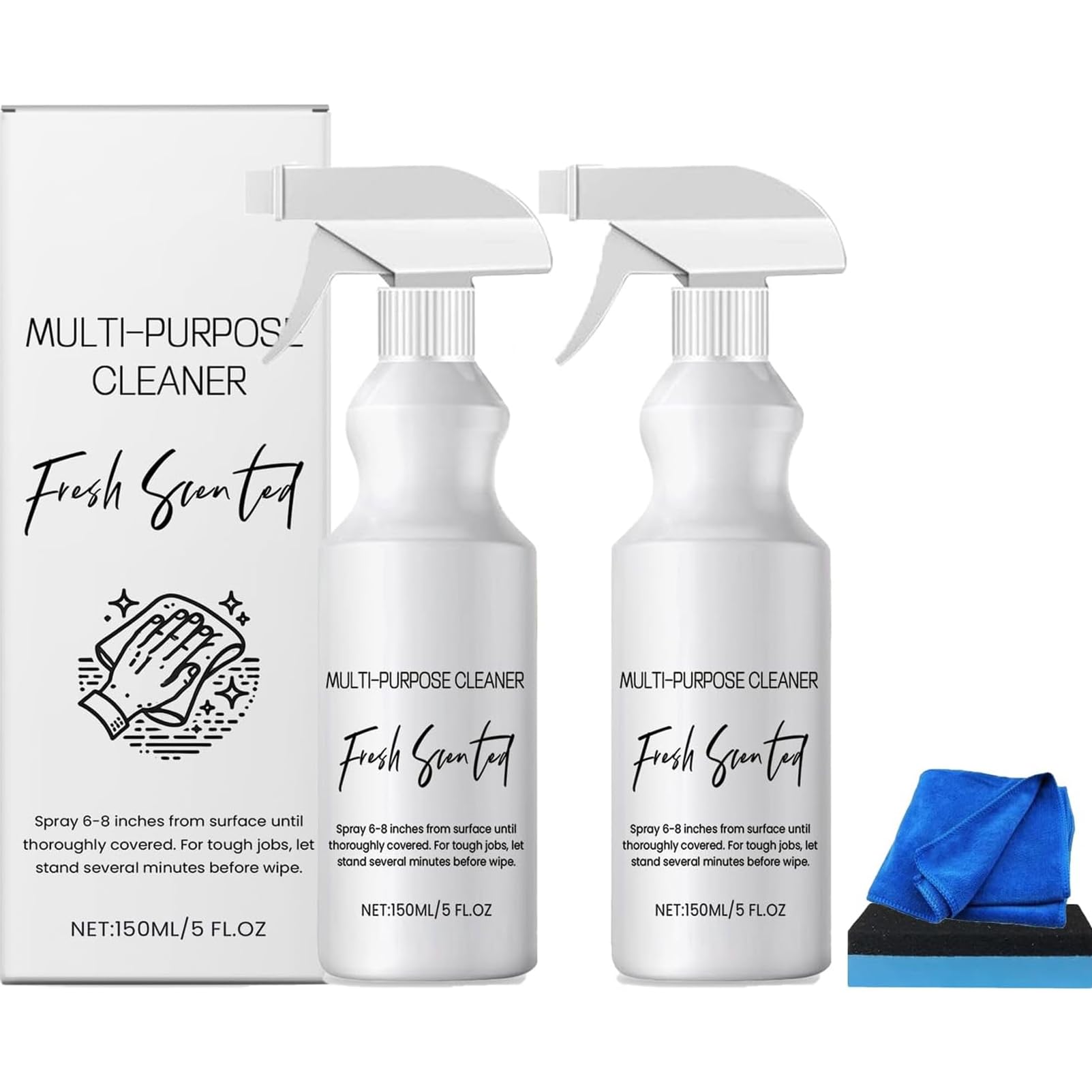 Photo 1 of cuoct 2Pcs R & W Multi Purpose Cleaner, Brazilian Waves Multi Purpose Cleaner, R and W Luxurious Scent, All-purpose Rinse-free Cleaning Spray, Multipurpose Bathroom Foam Cleaner