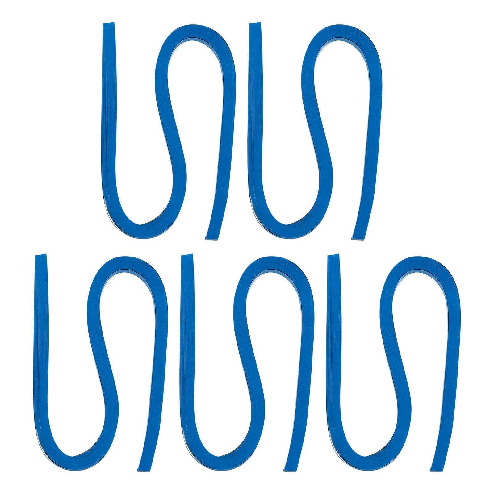 PATIKIL Quilling Strips Paper 300pcs 1/8"(3mm) 54cm Origami Paper Quilling Strip for Art DIY Hand Craft Christmas Metallic Blue