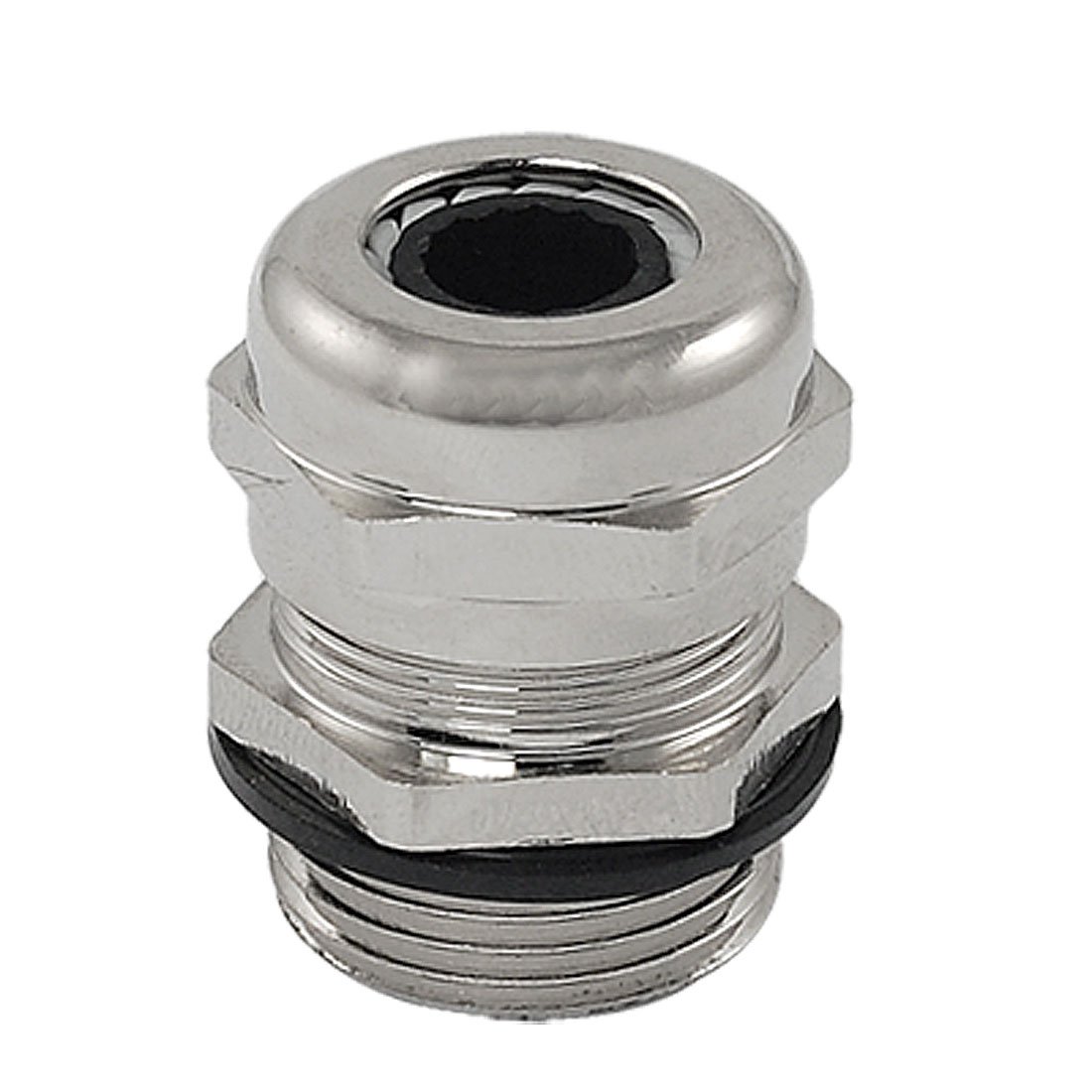 sourcing map Stainless Steel 6.0-12.0mm PG13.5 Waterproof Cable Gland Connector