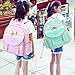 Children Princess Waterproof PU Backpack for Elementary School Girls