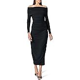 The Drop Womens Stevie Off The Shoulder Maxi Knit Dress