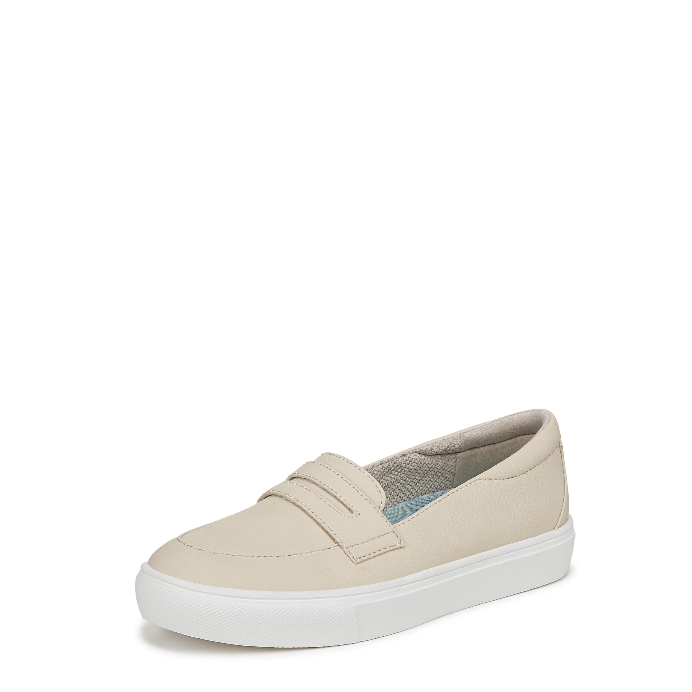 Dr. Scholl’s Womens Nova Moc Loafer Flat Porcelain Smooth 7 M
