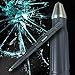 Practical Pen Self Defence Tool for Survival - Tactical Flashlight + Glass Breaker + Bottle Opener + Ballpoint Pen + Multi Tool - 2 Ink Cartridges + 3 Batteries - Gift Boxed