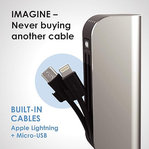 myCharge HubMini Portable Charger 3300mAh External Battery Pack