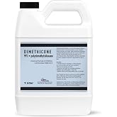 Talsen Chemicals Dimethicone Oil Pure (1 Liter / 33.81 Fl Oz) DIY Pure Dimethicone Cosmetic Grade Skin Moisturizer and Head Lice Treatment, Liquid Silicone for, Gun Oil