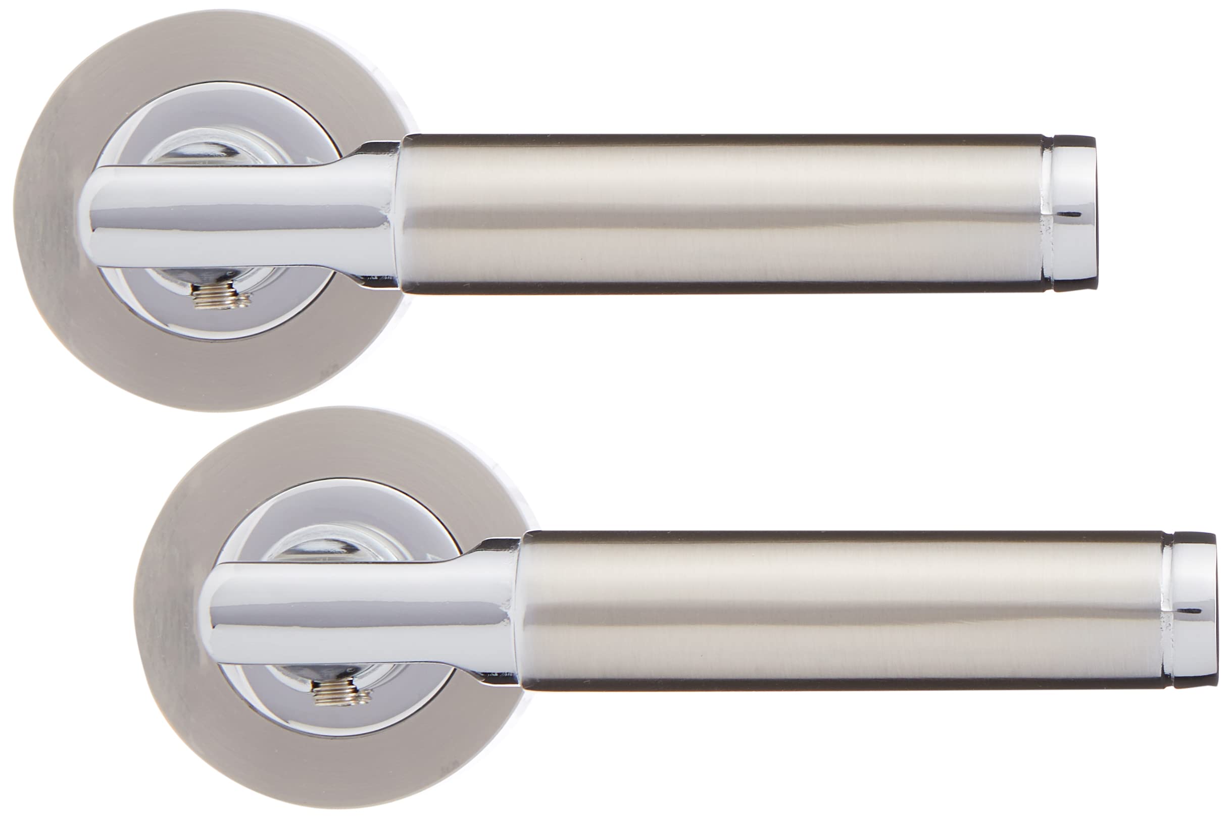 Carlisle Brass GK006SNCP/INTB BELAS Latch Pack, Satin Nickel/Polished Chrome