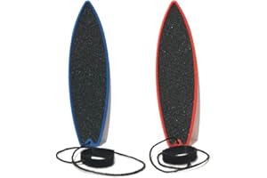 Windeck Finger Surfboard - Rad Fingerboard Toy - Surf The Wind - Mini Board for Kids and Surfers Looking to Hone Their Surfer Skills (Blue & Red)