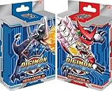 Digimon Fusion Collectible Card Game Set of Both Starter Decks [Greymon & Shoutmon]