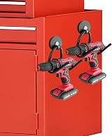 Pmsanzay 2 Pack Power Drill Organizer Holder Magnetic Tool Rack Garage Storage view 8