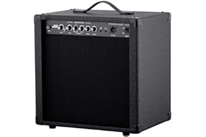 Monoprice 40-Watt 1x10 Bass Combo Amplifier, Built-in Compressor and Direct Injection XLR Output - Stage Right Series, Black 