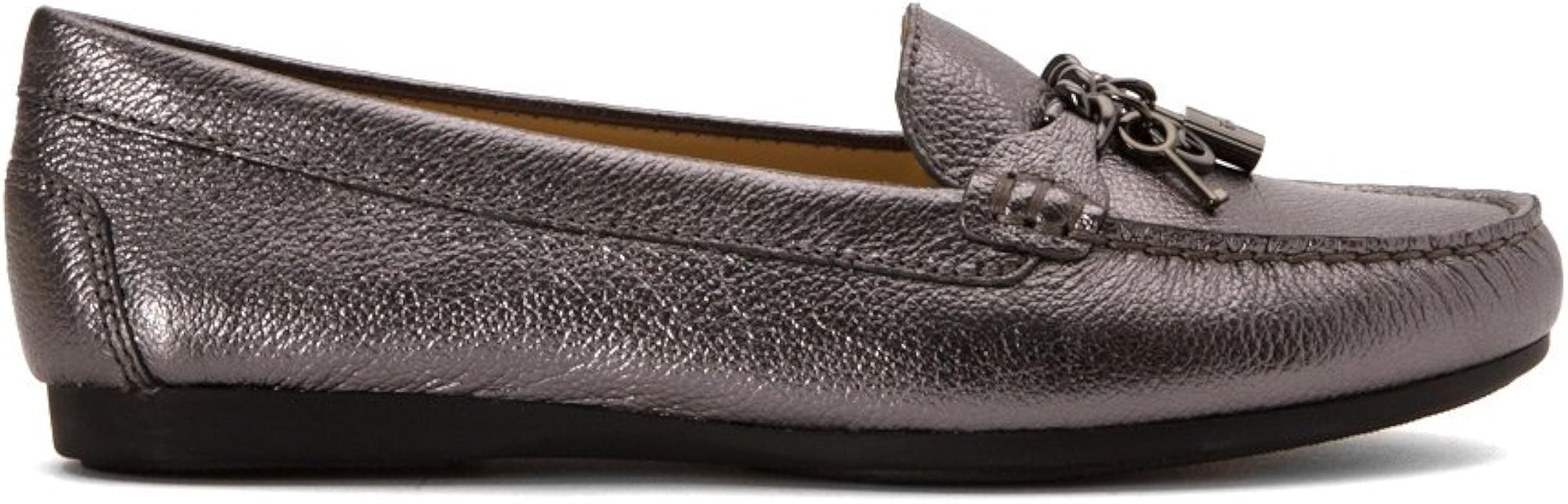 michael kors loafers silver