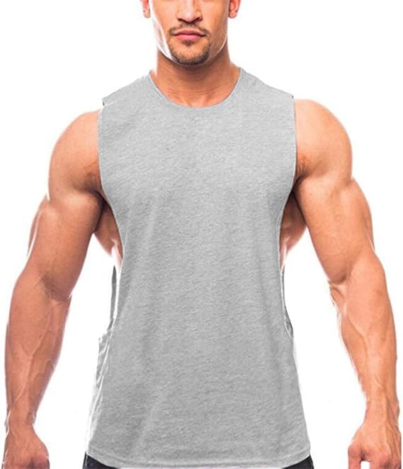 Amazon タンクトップ メンズ Tシャツ トレーニングウェア ノースリーブ 筋トレ マッスルフィット スポーツウェア トップス 多色 運動 簡単である タンクトップ 通販