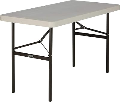 Lifetime 4446 4-Foot Folding Table Commercial 122 cm