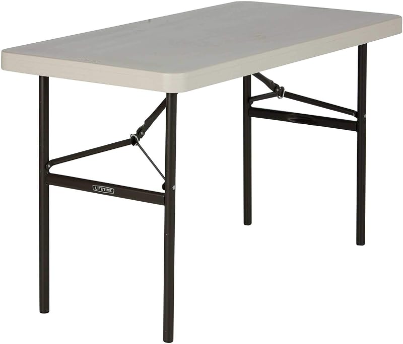 Lifetime 4446 4-Foot Folding Table Commercial 122 cm