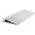 EZ-ACCESS TRANSITIONS Portable Self Supporting Aluminum Modular Entry Threshold Ramp Ideal for Doorways and Raised Landings, 2 Inch