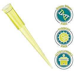 OIIKI 200ul Pipette Tips, 1000pcs Universal Liquid