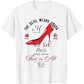 The Devil Wears Prada New York Fashion Runway T-Shirt Tee for Women Men