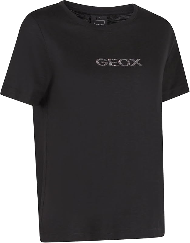 Women's W Logo T-Shirt, Black, M