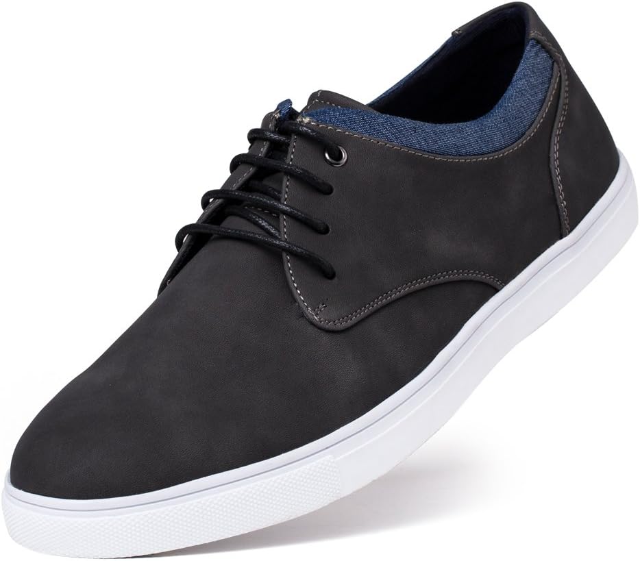 Jivana Men's Fashion Sneaker Flat Casual Shoes Running Slip on