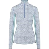 Kari Traa Rose Half Zip Women's Base Layer Top - 100% Merino Wool Fitted Long Sleeve Knit Thermal Shirt