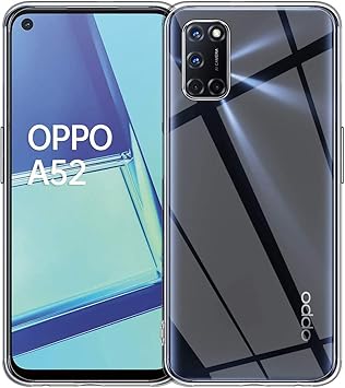 Elyco Funda Cristal Compatible Con Oppo A52 A72 Carcasa Cristal Ultra Slim Flexible Suave Silicona Tpu Bumper Clear Anti Aranazos Antigolpes Case Cover Para Oppo A52 A72 Transparente Amazon Es Electronica