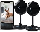 owltron 2K Indoor Camera 2 Pack WiFi Night Vision Motion 2-Way Talk Alexa view 1