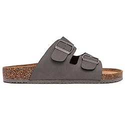 Nautica Men's Double Buckle Slide-Comfort