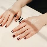 sourcing map Silver 3D Holographic Nail Letter Stickers 8 Sheets DIY Art view 7