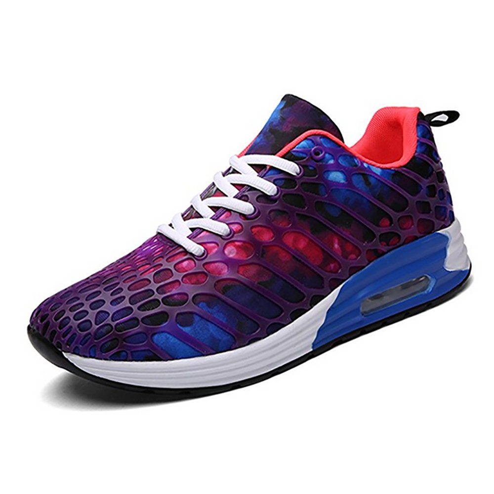 Wonvatu Women Men Breathable Fashion Running Sneakers Comfortable Lightweight Walking Athletic Shoes