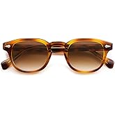 SOJOS Retro Small Round Sunglasses for Men Women Trendy Circle Style UV400 Lenses Unisex Sun Glasses SJ2251