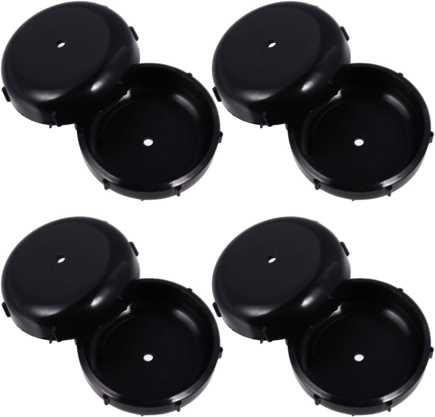 YARNOW Pack of 16 Round Table Feet Covers Plastic Furniture Protection