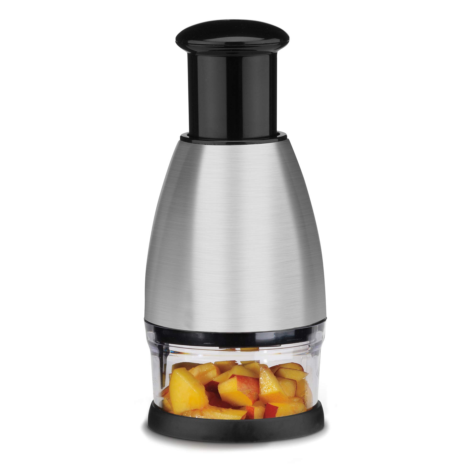 KAYCROWN Premium Stainless Steel Chopper And Dicer Chop Veggies Herbs And Nuts With Ease