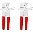 EZ-DUZ-IT Deluxe Can Opener with Red Grips (Set of 2)