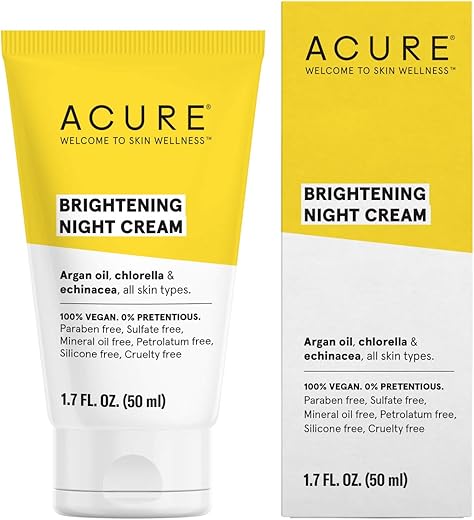 Acure Organics, Night Cream, Argan Stem Cell, 1.75 fl oz by Acure Organics