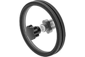 GEERYZHE Record Cleaning Protector for Records - Waterproof Label Saver & Clamp System for 12 Inch LP Albums, AntiScratch Cov