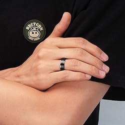 King Will 316L Stainless Steel Wedding Ring for Men