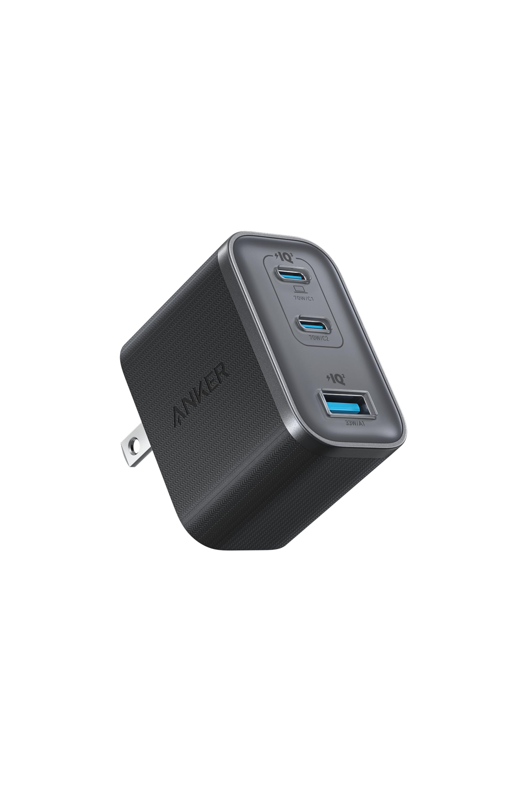 Anker Nano Charger (70W, 3 Ports) ブラック【 PD対応/PSE...