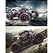 Blexy RC Car Off-Road Rock Crawler 2.4Ghz 4WD Remote Control Vehicle 1/14 Electric Racing Monster Truck with LED Headlights