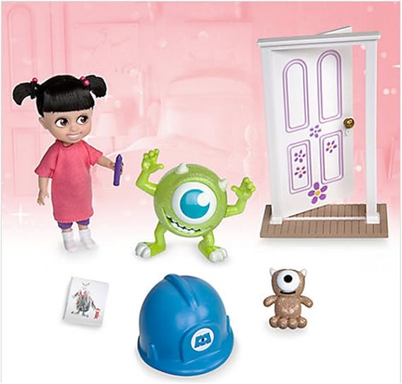 Offizielle Disney Monsters Inc Animatoren Sammlung Boo Mini Doll Playset Amazon De Spielzeug