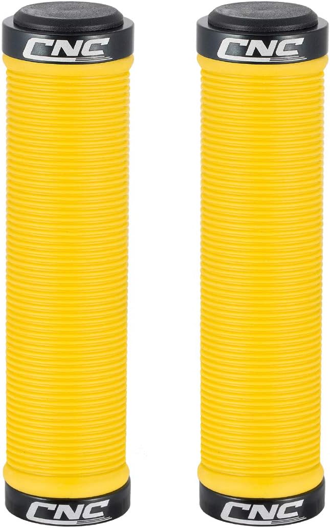 EASTERN POWER Bike Grips Bicycle Grips Mountain Lock on Bike Grips,Black/Blue/Green/Red/Yellow,1