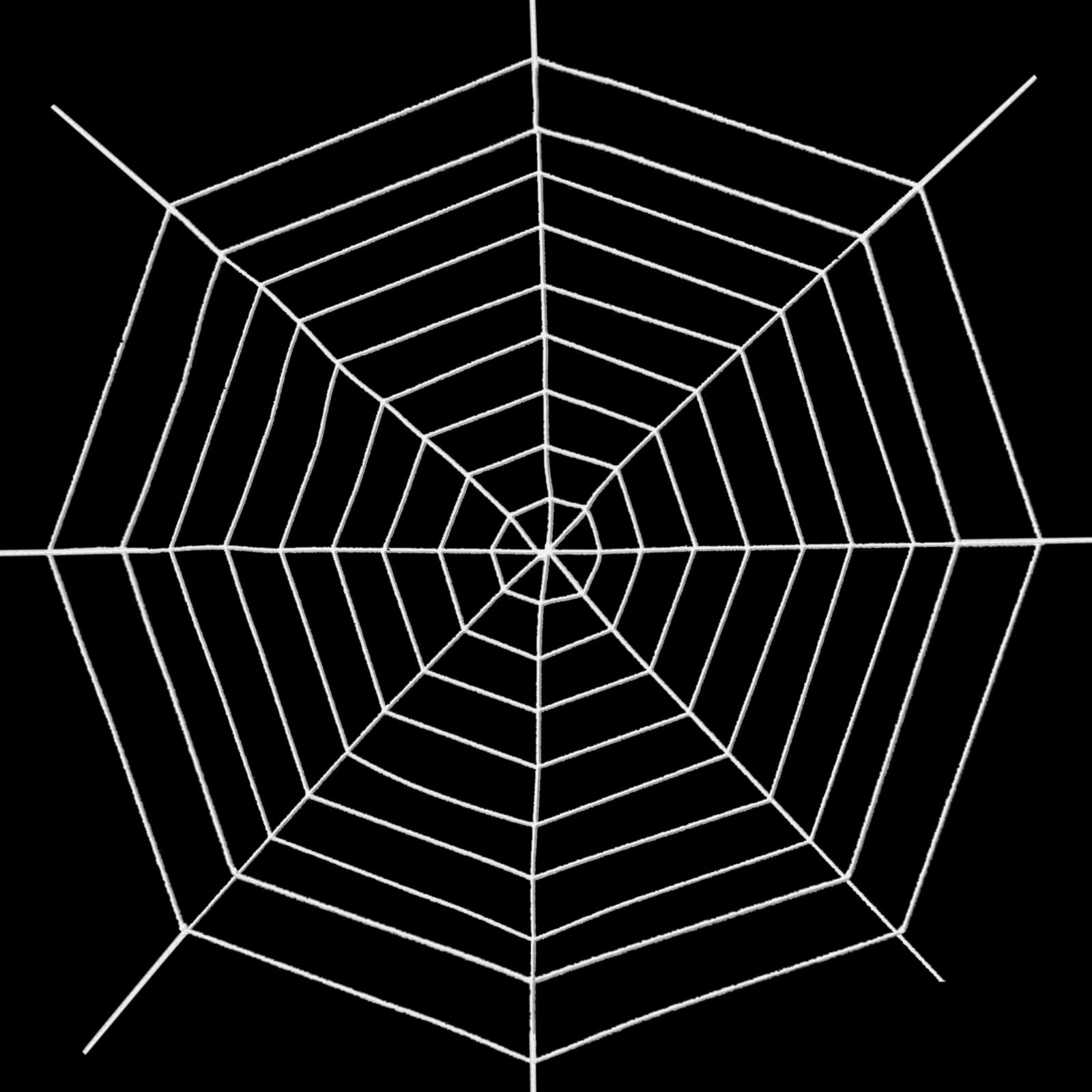Photo 1 of Jremreo 12 FT 9-Ring Spider Web Halloween Decorations, Giant Rope Fake Spider Web for Scary Haunted House, Outdoor Yard, Porch, Wall, and Spooky Trick-or-Treat Hanging Party Decor (White)