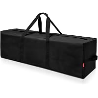 Amazon.com | Sports Duffle Bag - Extra Large Travel Duffel Luggage Bag with  Upgrade Zipper, Sturdy & Water Resistant, Black (Black 47inch) | Sports  Duffels