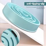 SUOXU Slow Feeder Dog Bowl Non Slip Puzzle Bowl Small Medium Dogs Cats view 6