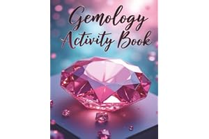 Gemology Activity Book: Gemstone Coloring Pages and Word Searches | Fun and Relaxing Gemology Activity Book for Teens and Adu