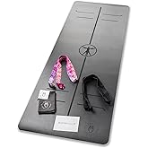 Modern Body Extra Thick 6mm Yoga Mat for Fitness and Pilates - Natural Eco Friendly Rubber, Extra Cushion for Stability and C