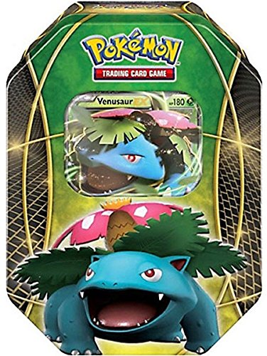2016 Pokemon Trading Cards Best of EX Tins featuring Venusaur Collector Tin
