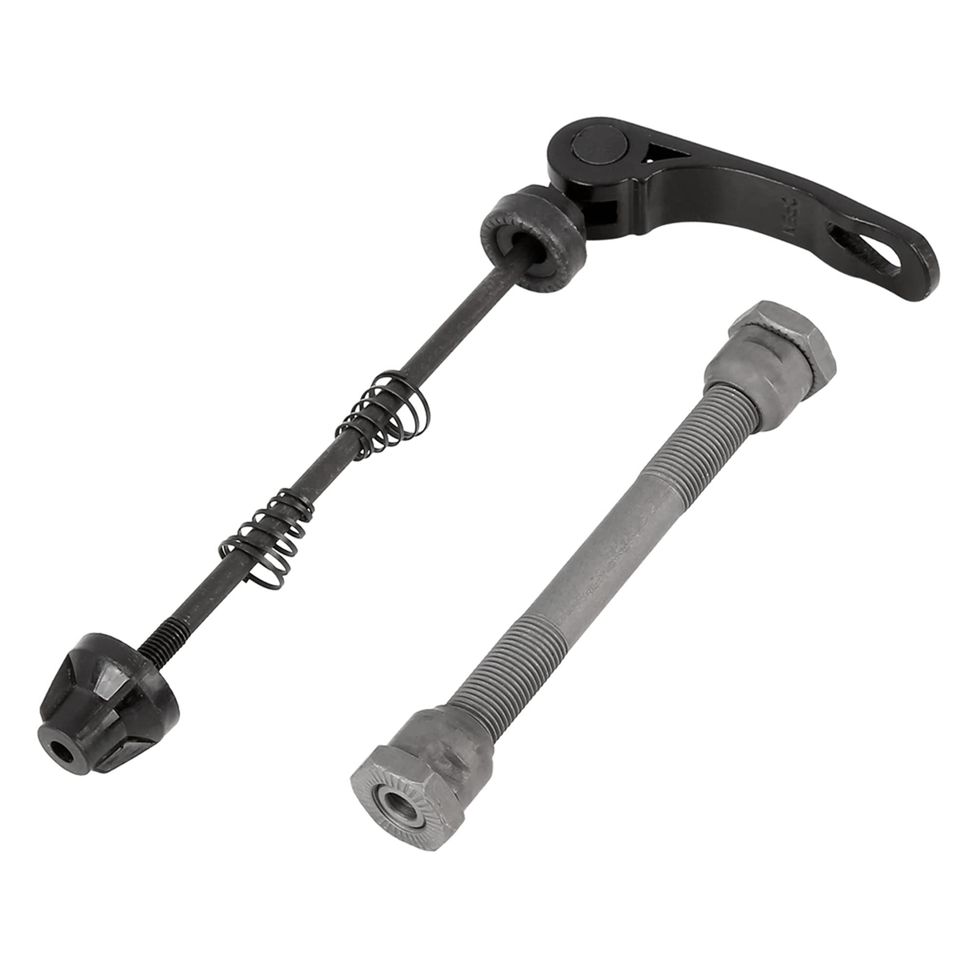 X AUTOHAUX 1 Set 9.5mm Quick Release Bearing Front Hollow Axle for Bicycle