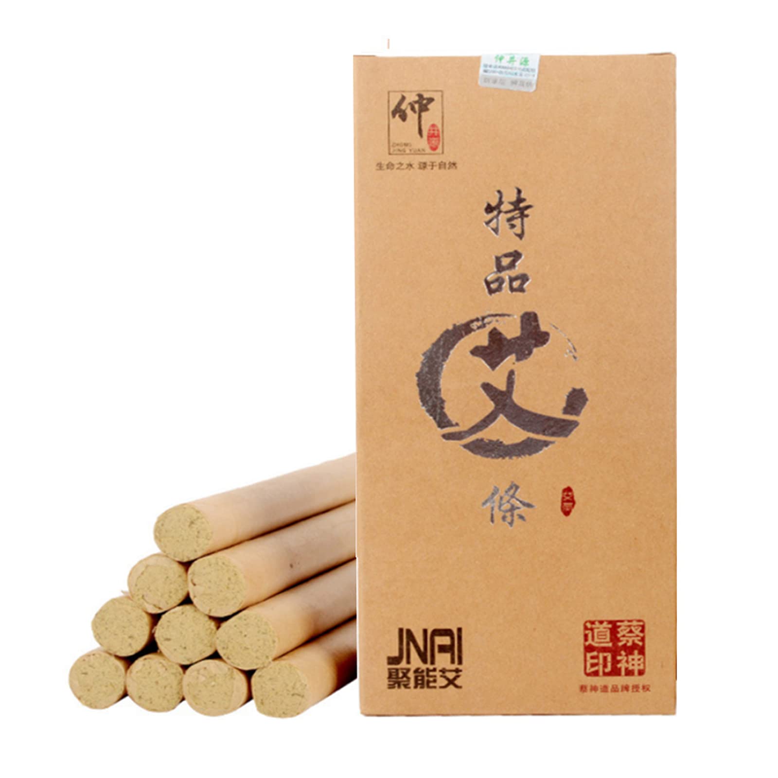 Pure Natural Moxa Rolls Moxa Sticks,Chinese Wormwood Moxibustion Pain Muscle Relief Moxa Rolls Bar for Mild Moxibustion (Moxa Rolls)