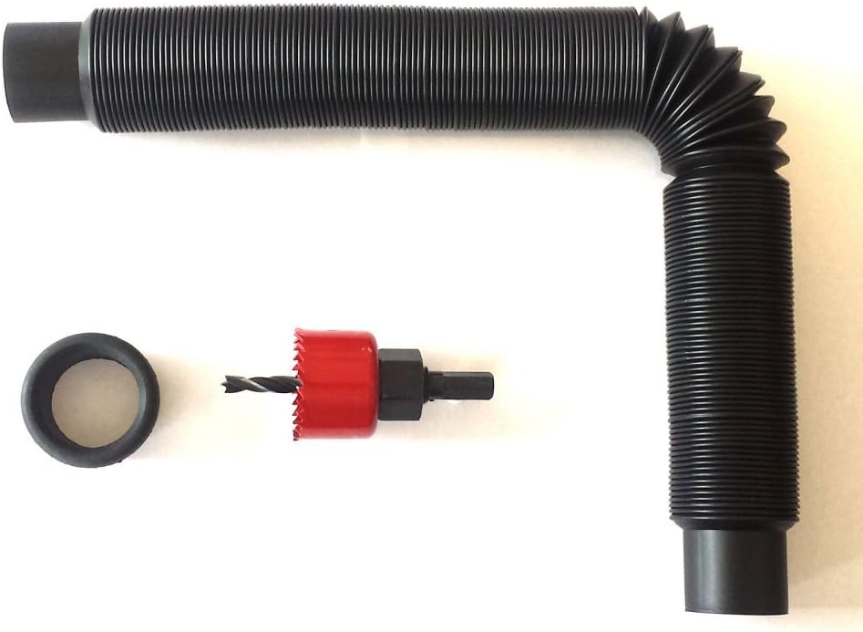 EarthMinded Rain Barrel Overflow Hose Kit