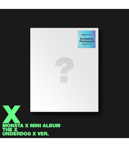 Amazon.com: MONSTA X THE X 13th Mini Album [HELLO X Ver.] CD +